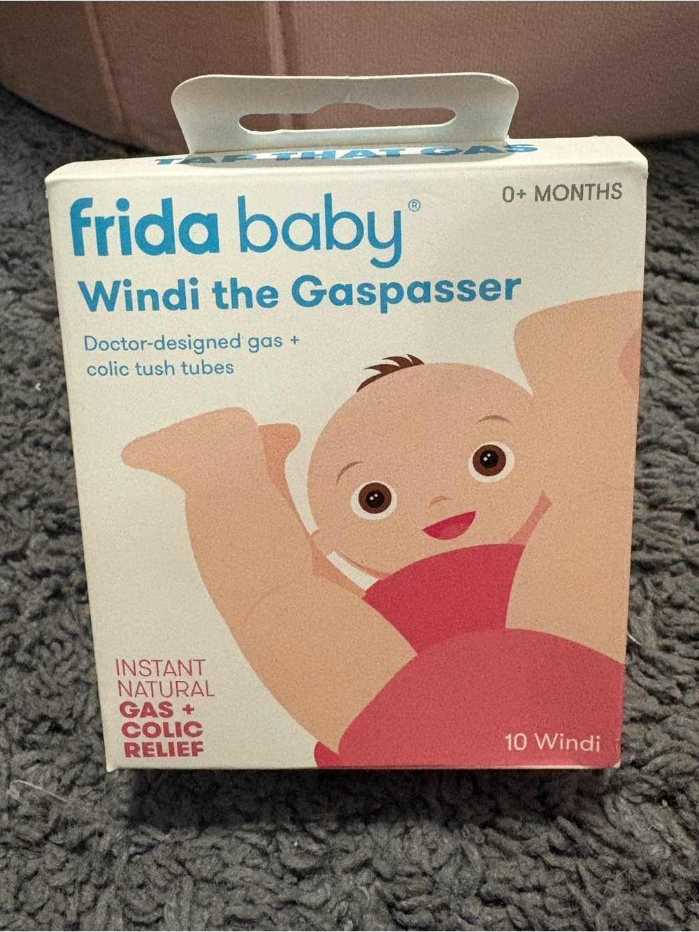 NWT Frida baby Windi the Gaspasser - instant natural gas + colic relief